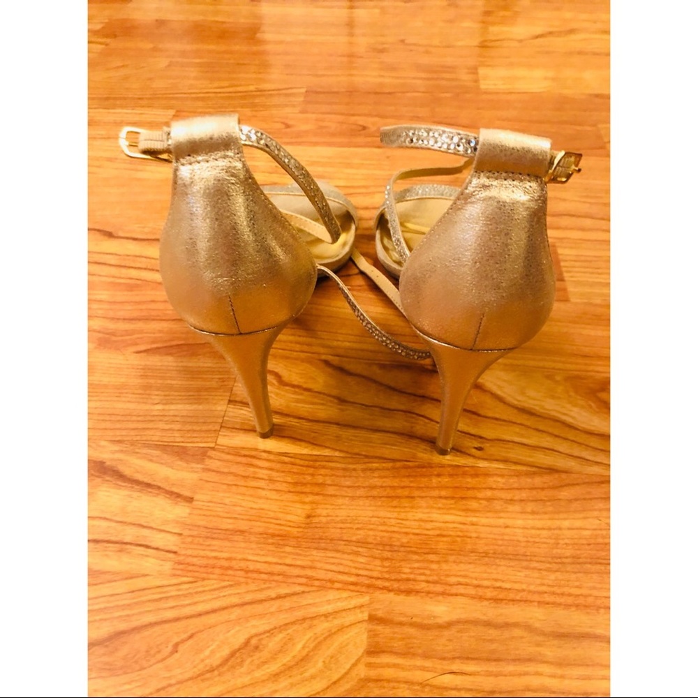 Champagne formal sandals